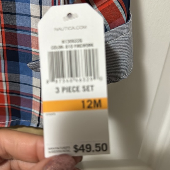 NWT Little Boys Nautica set 12 months - Picture 6 of 6